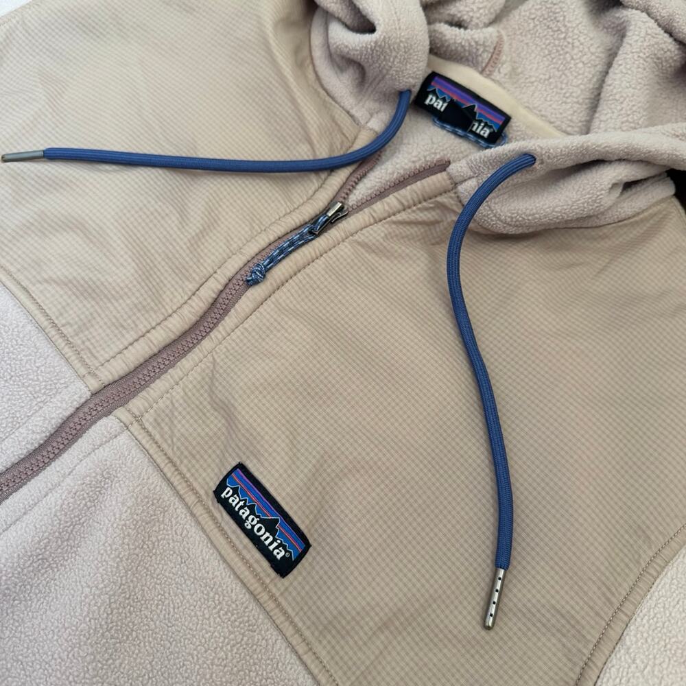 Patagonia Women’s Microdini Fleece Hoodie Zip Up Jacket Sz M - Picture 6 of 9
